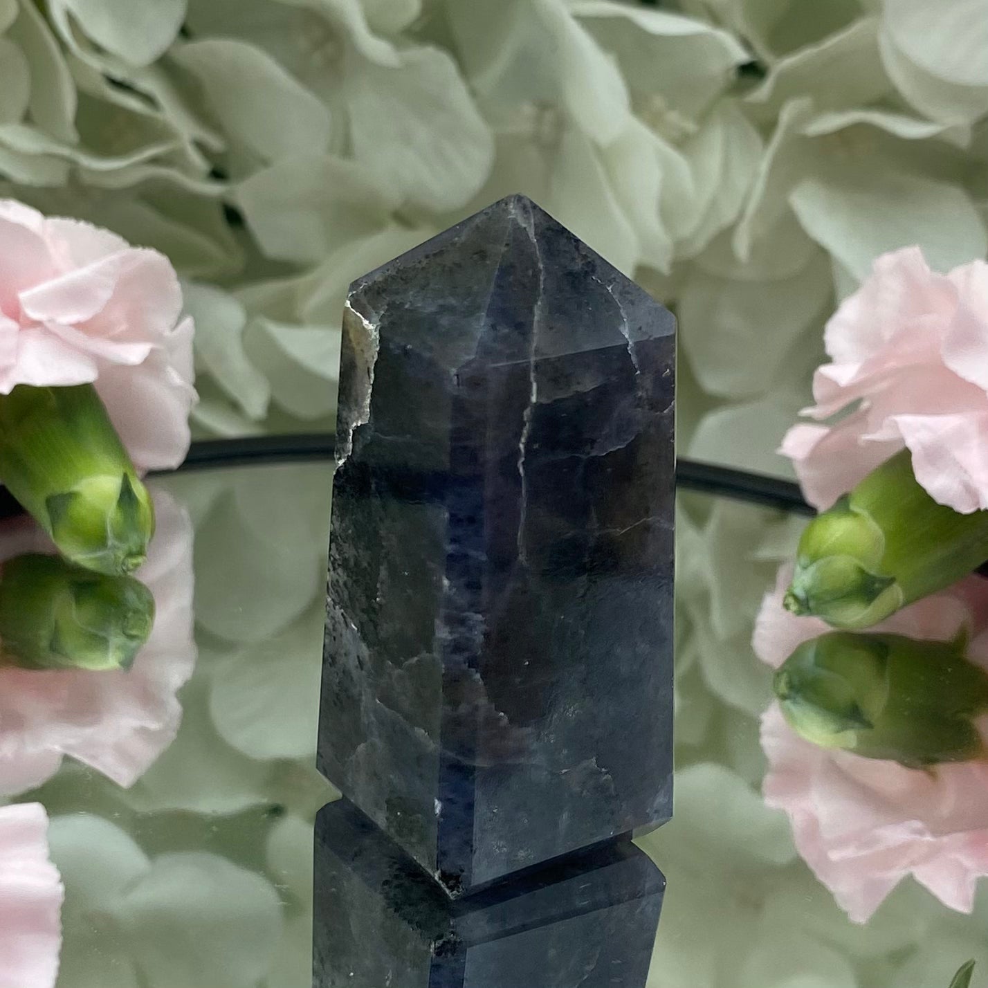 Iolite (Water Saphire) Obelisk - Psychic Abilities & Self-Awareness 1- 5.5cm Crystals