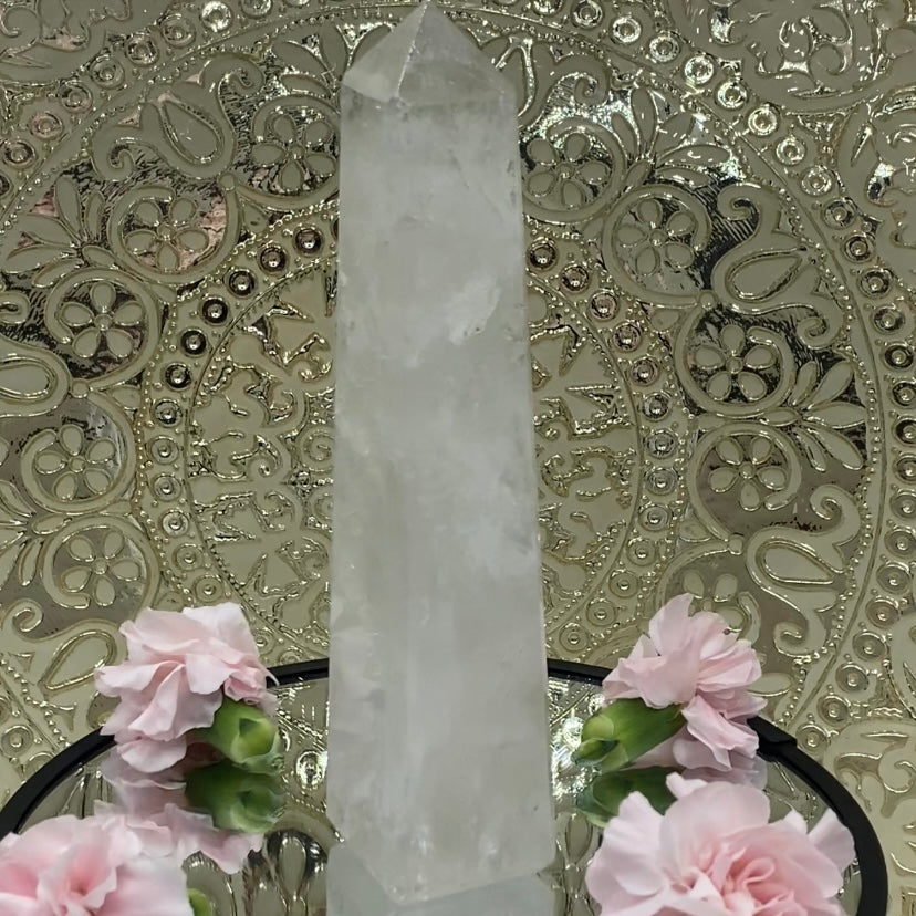 Quartz Obelisk - Intuition & Wisdom Crystals