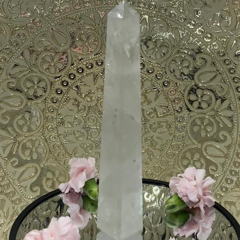 Quartz Obelisk - Intuition & Wisdom 3- 17cm Crystals