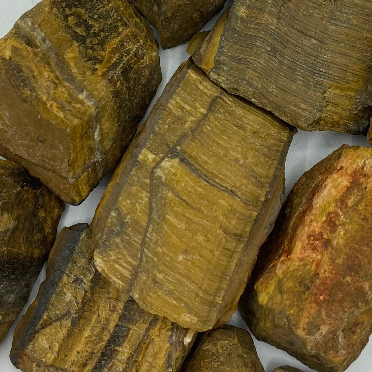 Rough Tiger's Eye Chunk - Courage & Protection Crystals