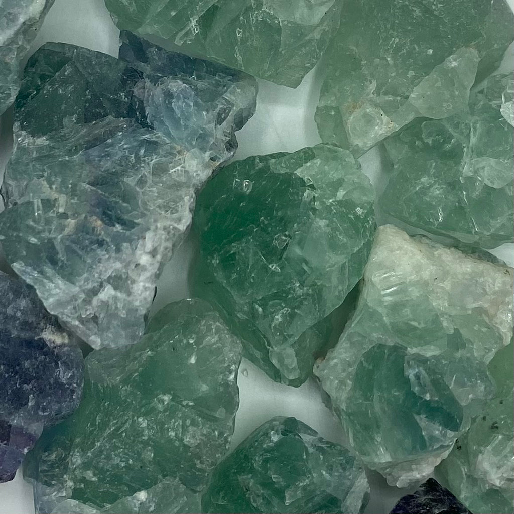 Rough Fluorite Chunk - Intuition & Protection Crystals