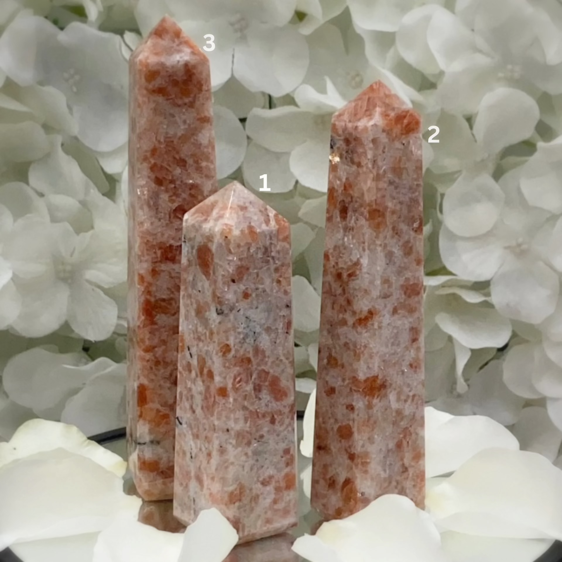 Sunstone Obelisk - Personal Magnetism & Success Crystals