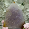 Amethyst Obelisk Drusy Tower - Spirituality & Transmutation 13.3cm x 11cm Crystals