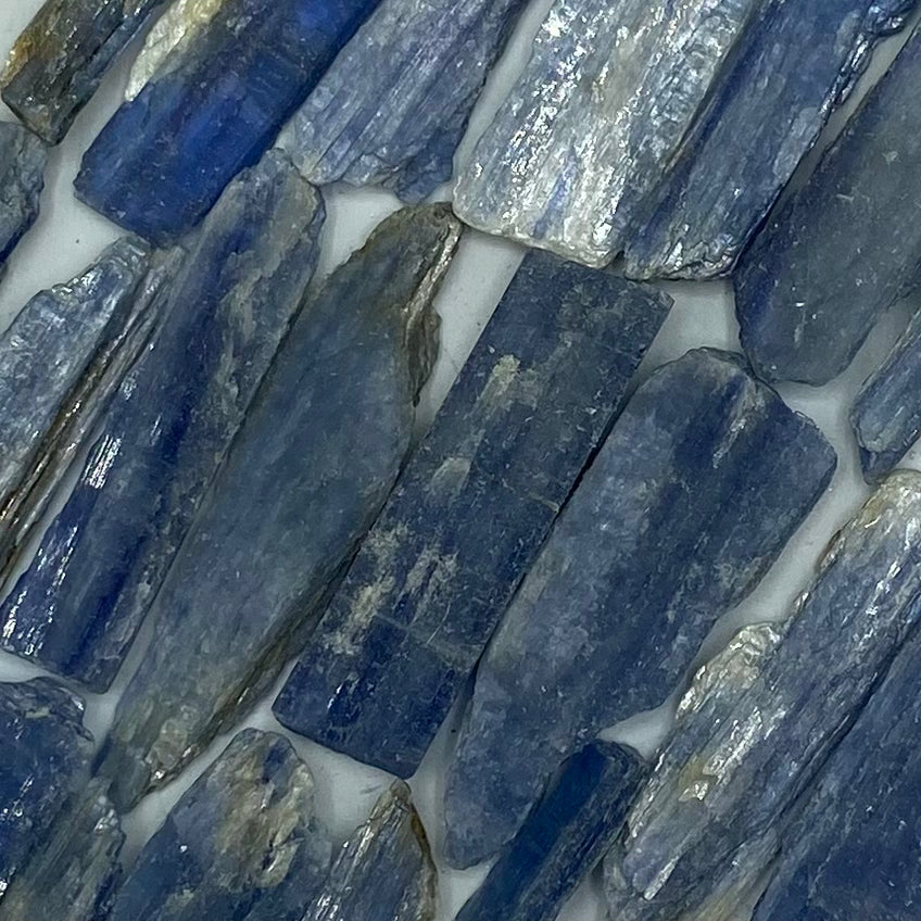 Rough Blue Kyanite Blades - Spiritual Protection Crystals