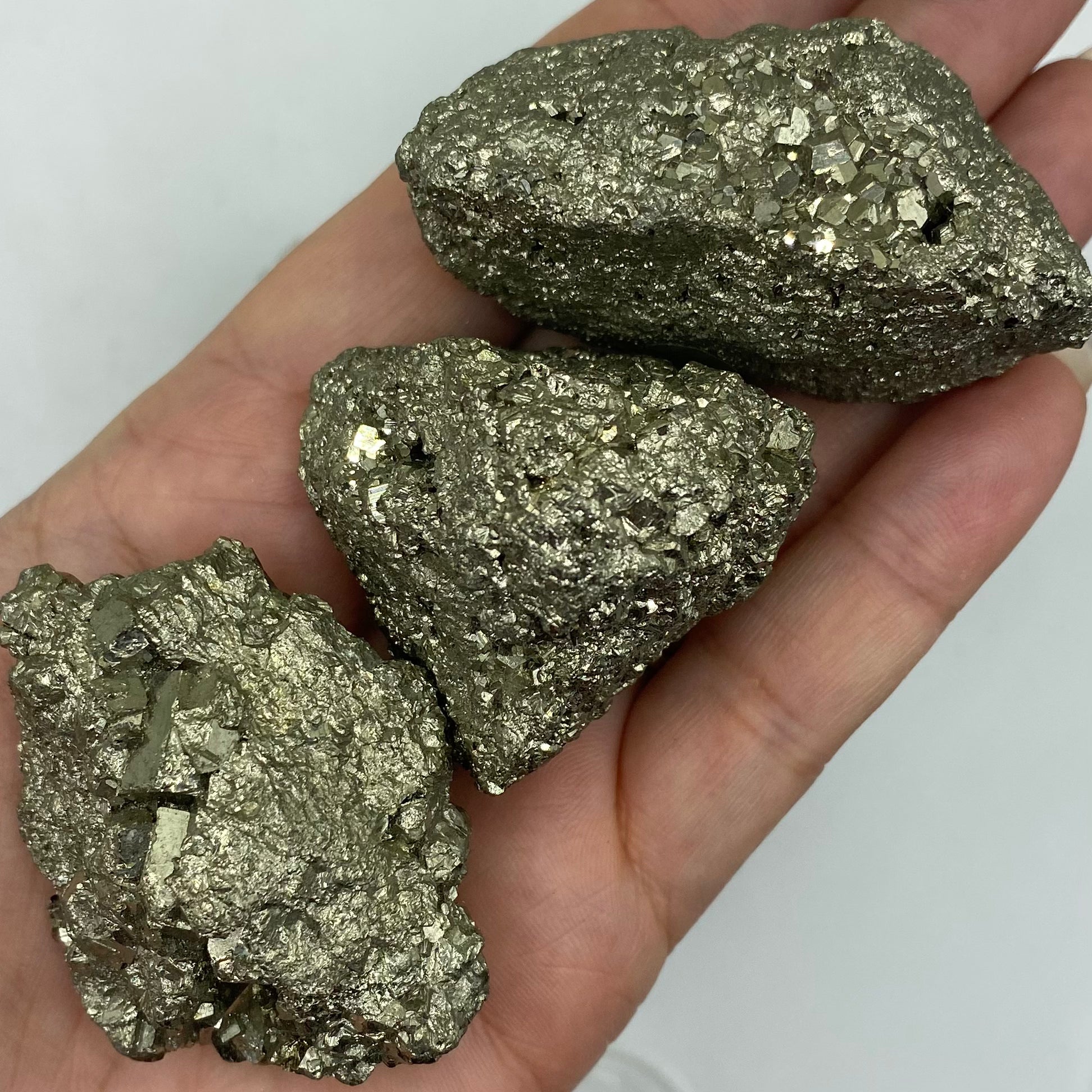 Rough Pyrite Chispa (B Grade) Chunk - Success & Prosperity 90g - 150g Crystals