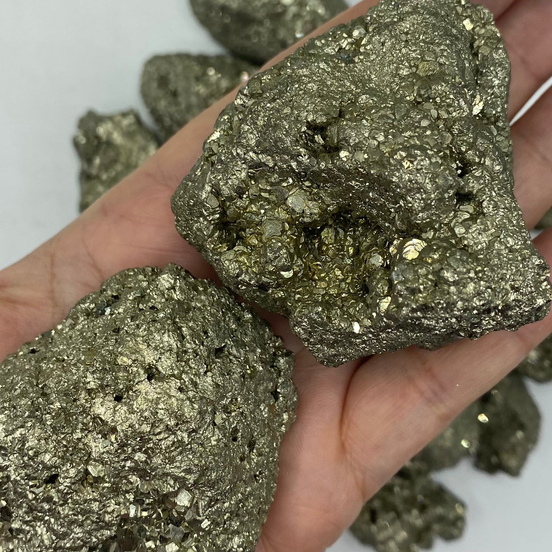 Rough Pyrite Chispa (B Grade) Chunk - Success & Prosperity 151g - 200g Crystals