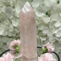 Rose Quartz Tower - Universal & Unconditional Love 1- 15cm Crystals
