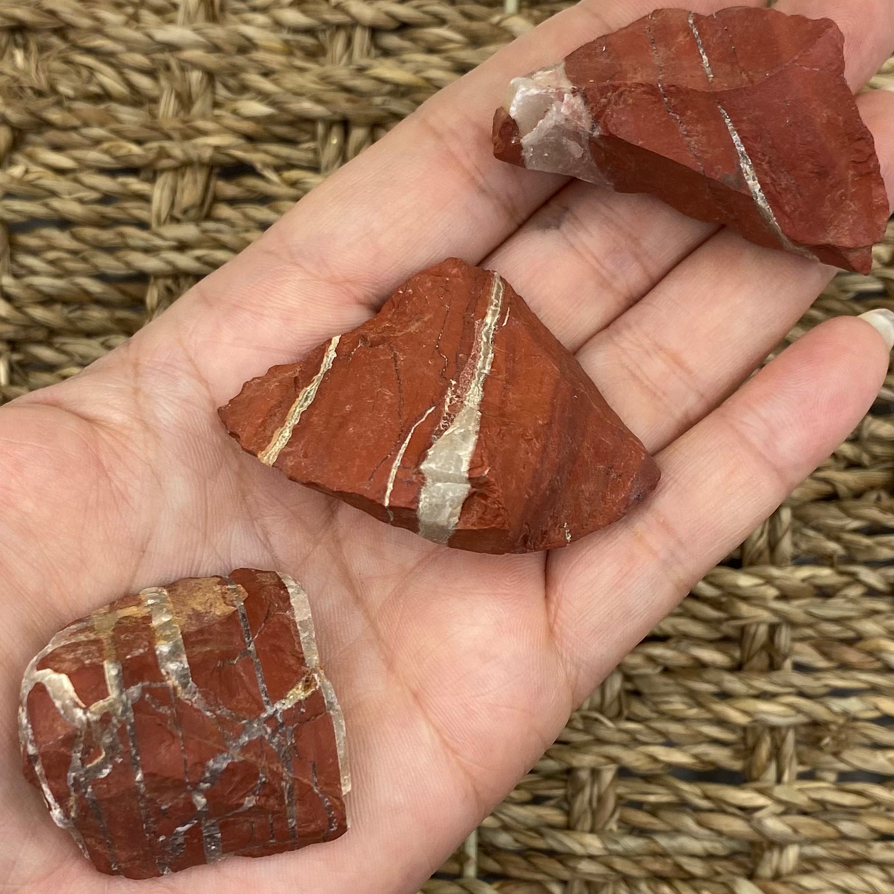 Rough Red Jasper Chunk - Vitality & Protection 30g - 40g Crystals