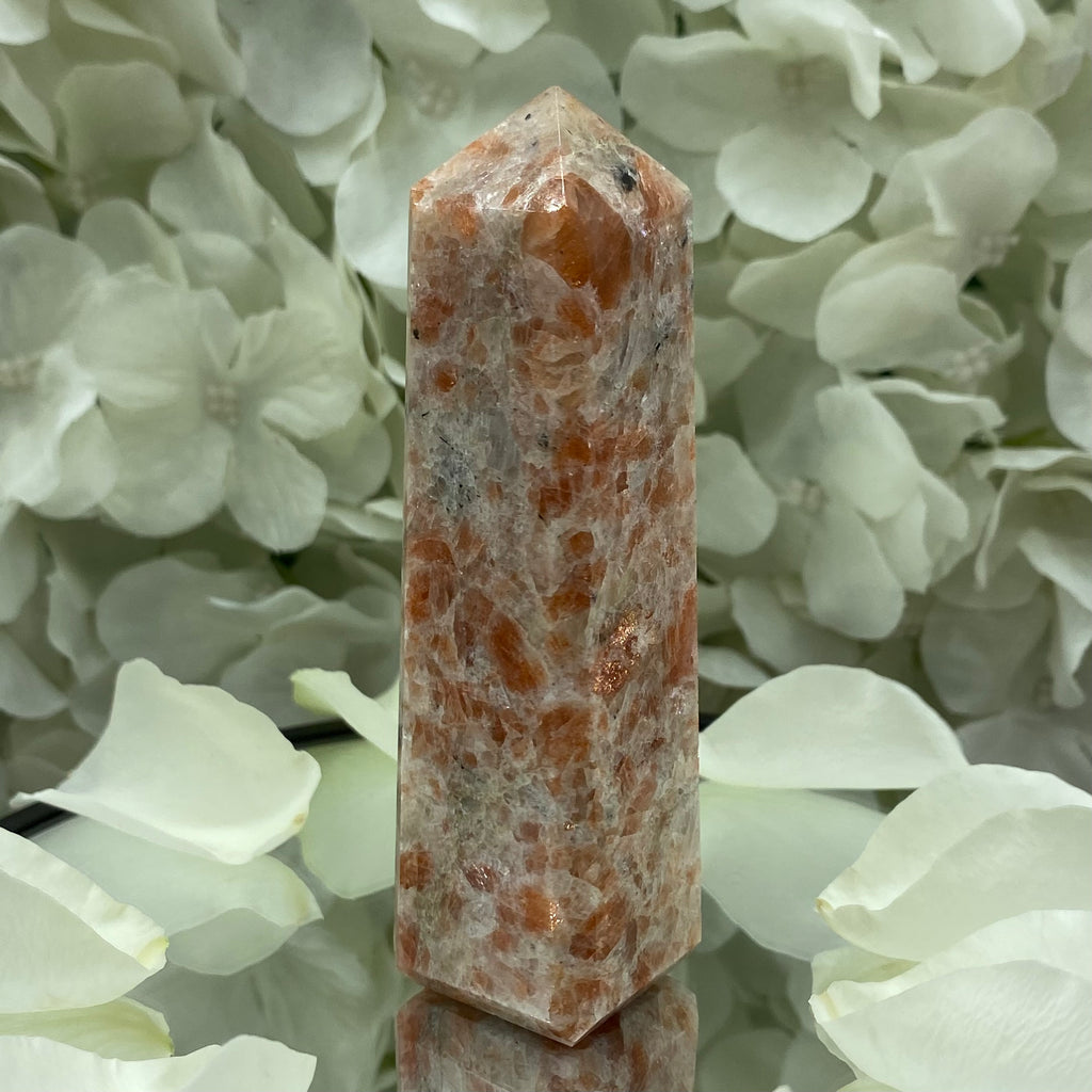 Sunstone Obelisk - Personal Magnetism & Success Crystals
