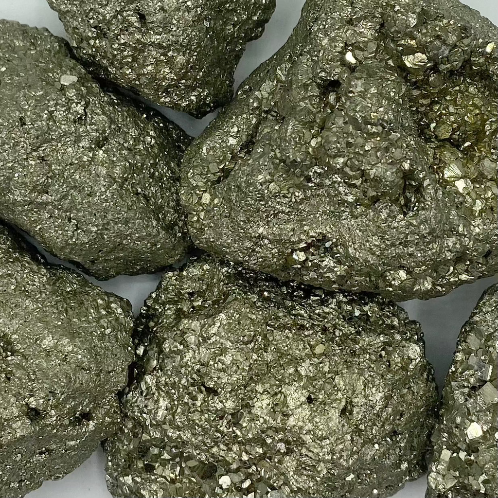 Rough Pyrite Chispa (B Grade) Chunk - Success & Prosperity Crystals
