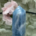 Aquamarine Point - Serenity & Intuition Crystals