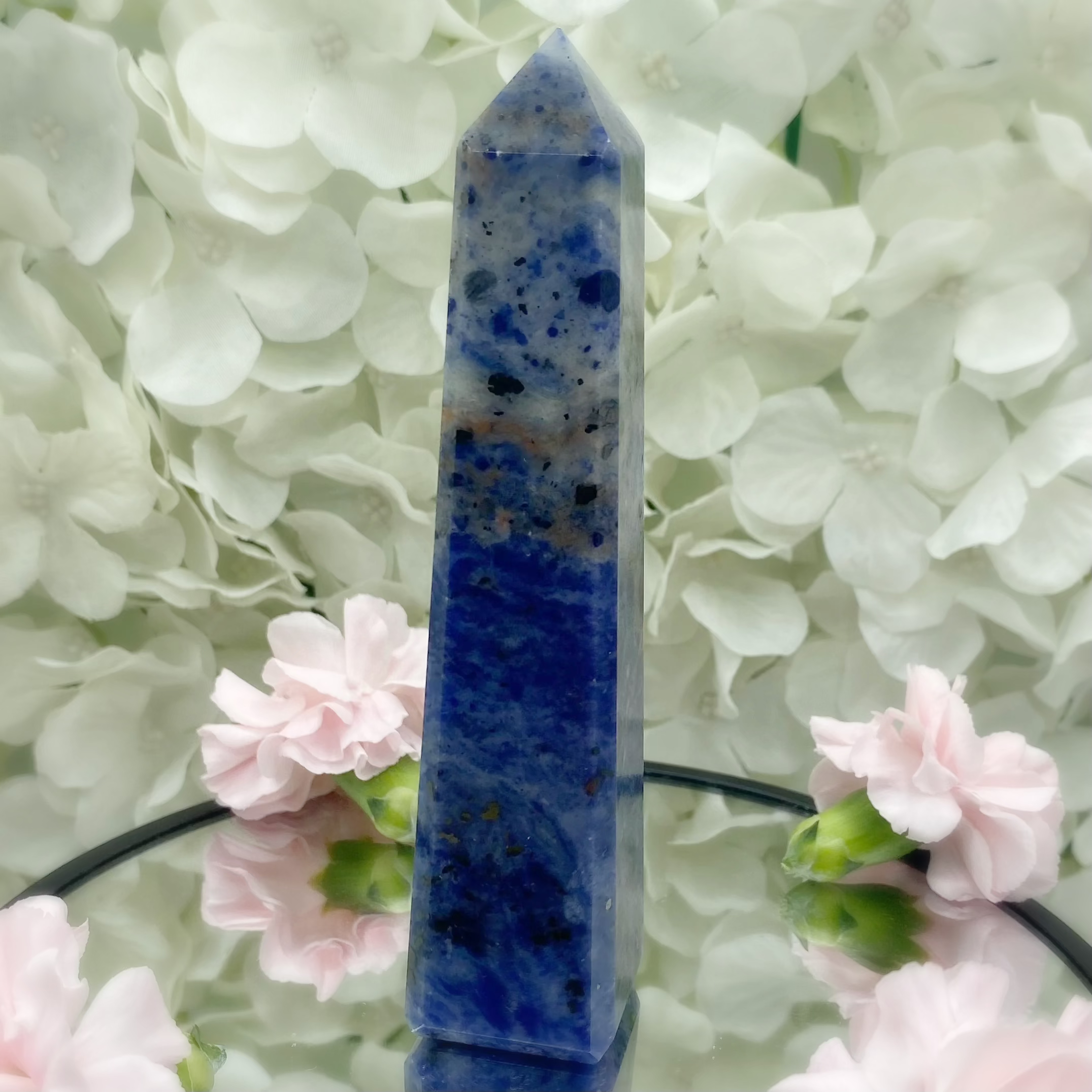Sodalite Obelisk - Wisdom & Guidance 5- 12.9cm Crystals