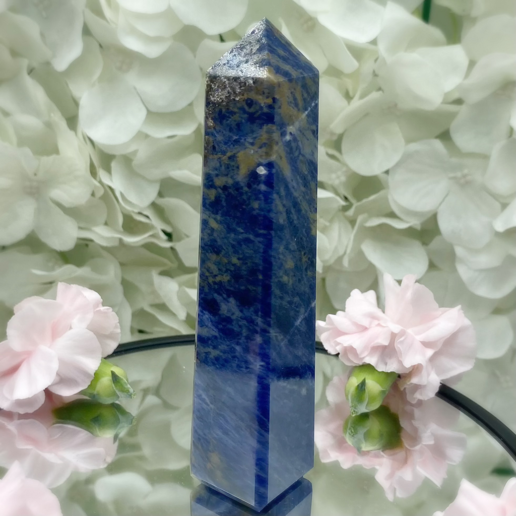 Sodalite Obelisk - Wisdom & Guidance Crystals